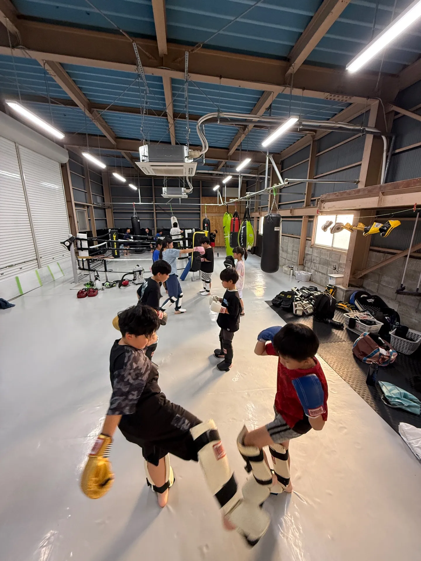 本日も元気にキッズクラス|金沢市富山市で楽しくキックボクシング!